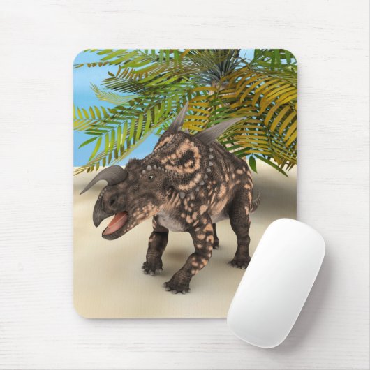 Dinosaur Einiosaurus Mousepad (Mit Mouse)
