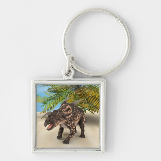 Dinosaur Einiosaurus Schlüsselanhänger (Vorne)