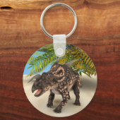 Dinosaur Einiosaurus Schlüsselanhänger (Vorderseite)