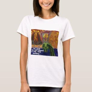 Dinosaur Erzähl mir von unserem großen Bad Montag  T-Shirt