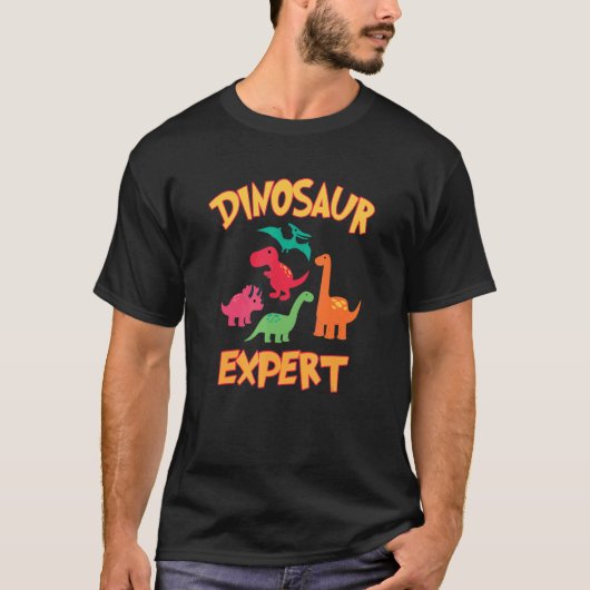 Dinosaur Expert Dino Paleontology Paleontologist 1 T-Shirt (Vorderseite)
