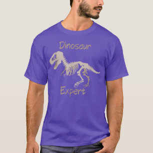 Dinosaur Expert Skeleton für Dinosaurier Liebhaber T-Shirt