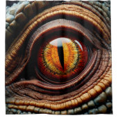 Dinosaur Eye Duschvorhang (Vorderseite)