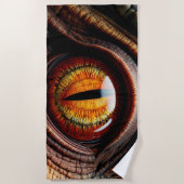Dinosaur Eye Strandtuch (Vorderseite)