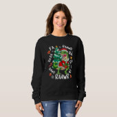 Dinosaur Fa Ra Ra Ra Rawr Rex  Christmas Xmas Sweatshirt (Vorne ganz)