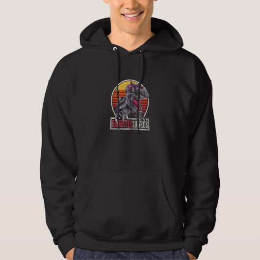 Dinosaur Family Daughter Idea Daughtersaurus T Re Hoodie (Vorderseite)