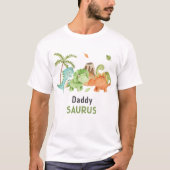 Dinosaur Family Matching Tshirt Eltern (Vorderseite)