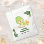 Dinosaur Favor Bags Baby Dusche / Junge 1. Geburts Geschenktütchen (Ausgeschnitten)