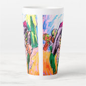 Dinosaur Felsen Milchtasse (Vorderseite)