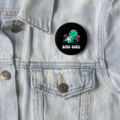 Dinosaur Fitnessstudio Workout Fitness Gewichte He Button (Beispiel)