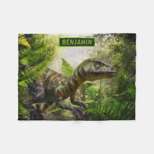 Dinosaur Fleecedecke