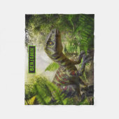 Dinosaur Fleecedecke (Vorderseite)