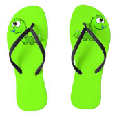 Dinosaur Flip Flops Badesandalen (Fußbett)