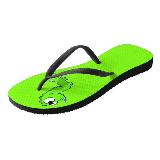Dinosaur Flip Flops Badesandalen (Schrägansicht)