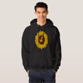 Dinosaur For Women Men rex Animal Sunflower Hoodie (Vorne ganz)