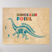 Dinosaur Fossil 6 Poster (Vorne)