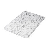 Dinosaur Fossil Bones Pattern Badematte (Schrägansicht)