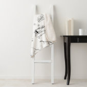 Dinosaur Fossil Bones Pattern Sherpadecke (Beispiel)