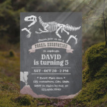 Dinosaur Fossil Grabungswand Geburtstag