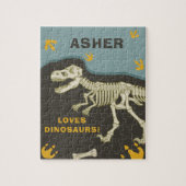 Dinosaur Fossil Name Puzzle (Vertikal)