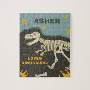 Dinosaur Fossil Name Puzzle