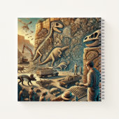 Dinosaur Fossils & Paleontology Excavation Notizblock (Rückseite)