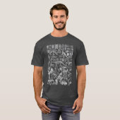 Dinosaur FossilsRe Paleontology Science Archeology T-Shirt (Vorne ganz)