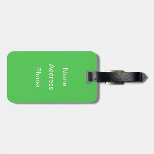 Dinosaur Friends Gepäckanhänger (Rückseite horizontal)