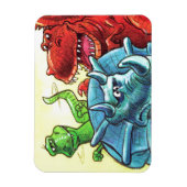 Dinosaur Friends Magnet (Vertikal)