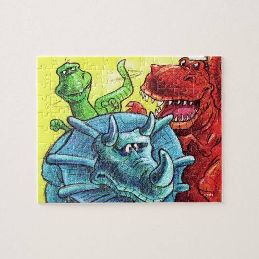 Dinosaur Friends Puzzle (Horizontal)