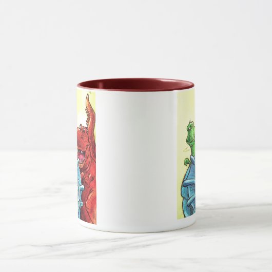 Dinosaur Friends Tasse (Zentrum)