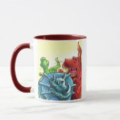 Dinosaur Friends Tasse (Links)