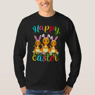 Dinosaur Funny Easter Egg Bunny Dinosaur Happy Ea T-Shirt
