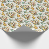 Dinosaur Geburtstag Geschenkpapier (Ecke)