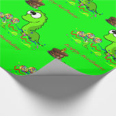 Dinosaur Geburtstag Geschenkpapier (Ecke)