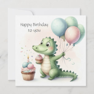 Dinosaur Geburtstag Personalisieren Benutzerdefini Karte
