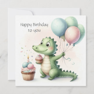 Dinosaur Geburtstag Personalisieren Benutzerdefini Karte