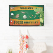 Dinosaur Geburtstagsbanner Banner (Insitu)