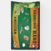 Dinosaur Geburtstagsbanner Banner (Vertikal)