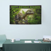Dinosaur-Geburtstagsfeier Banner (Messeveranstaltung)