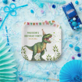 Dinosaur-Geburtstagsfeier Pappteller (Party)