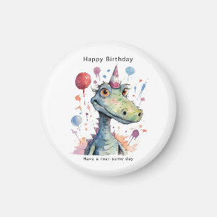 Dinosaur Geburtstagsmagnet, toller Geburtstag Magnet