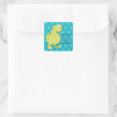 Dinosaur Geburtstagsparty Danke Stickers (Tasche)