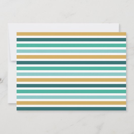 Dinosaur Geburtstagsparty Einladung (Rückseite)