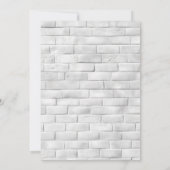 Dinosaur Geburtstagsparty Einladung (Rückseite)