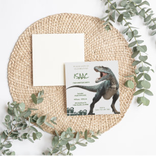 Dinosaur Geburtstagsparty Einladungskarte Einladung