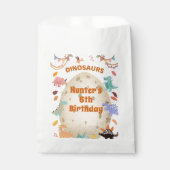 Dinosaur Geburtstagsparty mit Rieseneier Geschenktütchen (Vorderseite)
