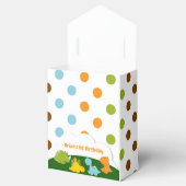 Dinosaur-Gefälligkeitsbox Geschenkschachtel (Geöffnet)