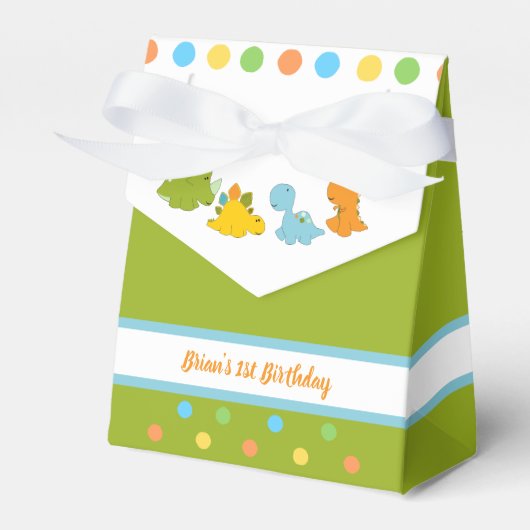 Dinosaur-Gefälligkeitsbox Geschenkschachtel (Vorderseite)