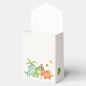 Dinosaur Gefälligkeitsboxen - Junge Wasserfarbe Ge Geschenkschachtel (Geöffnet)